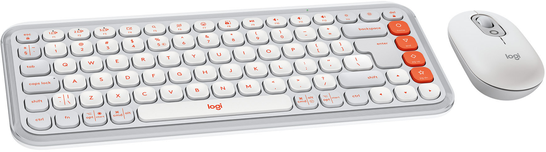 

Комплект бездротової Logitech Pop Icon Combo Off-White (920-013141)