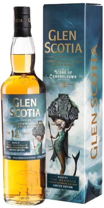 

Виски Glen Scotia 12yo The Mermaid 54.1% 0.7л (BWT5476)