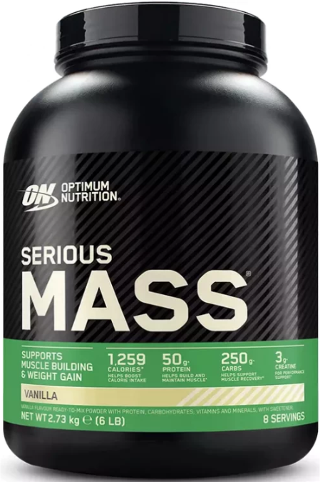 Акція на Optimum Nutrition (EU) Serious Mass 2730 g / 8 servings / vanilla від Stylus