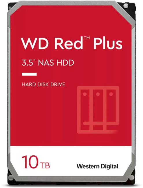 Акція на Wd Red Plus Internal Nas 10TB (WD101EFBX) від Stylus