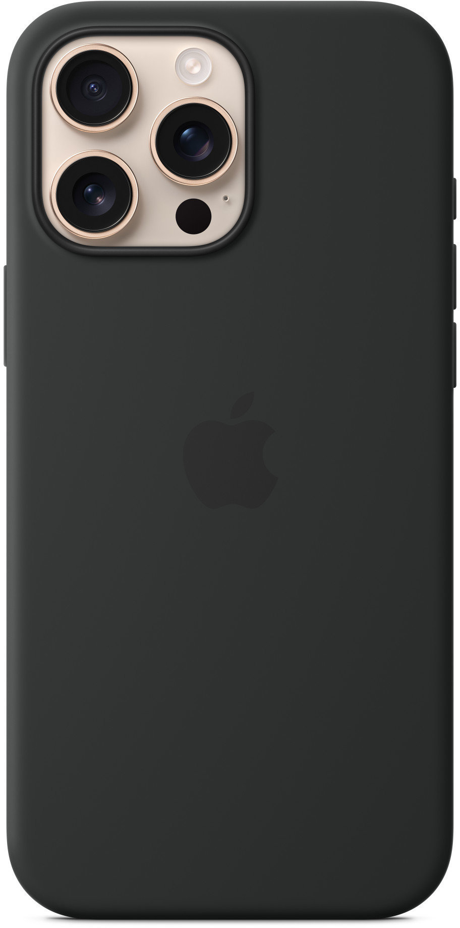 

Apple iPhone 16 Pro Max Silicone Case with MagSafe - Black (MYYT3ZM/A)