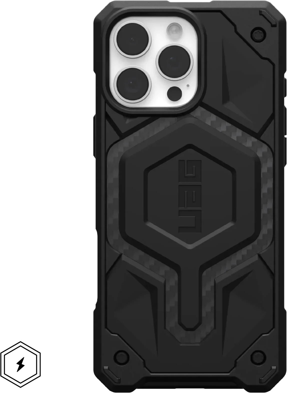 

Urban Armor Gear Uag Monarch Pro Magsafe Carbon Fiber (114455114242) для iPhone 16 Plus