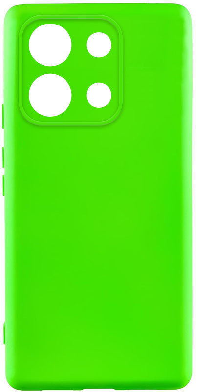 

Lakshmi Case Silicone Cover Full Camera Neon Green for Xiaomi Redmi Note 13 Pro 4G / Poco M6 Pro 4G