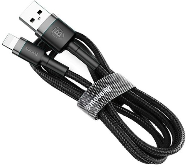 Акція на Baseus Usb Cable to microUSB Cafule 1m Grey/Black (CAMKLF-BG1) від Stylus