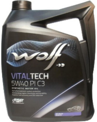 Акція на Моторне масло Wolf Vitaltech 5W40 Pi C3 5L від Y.UA