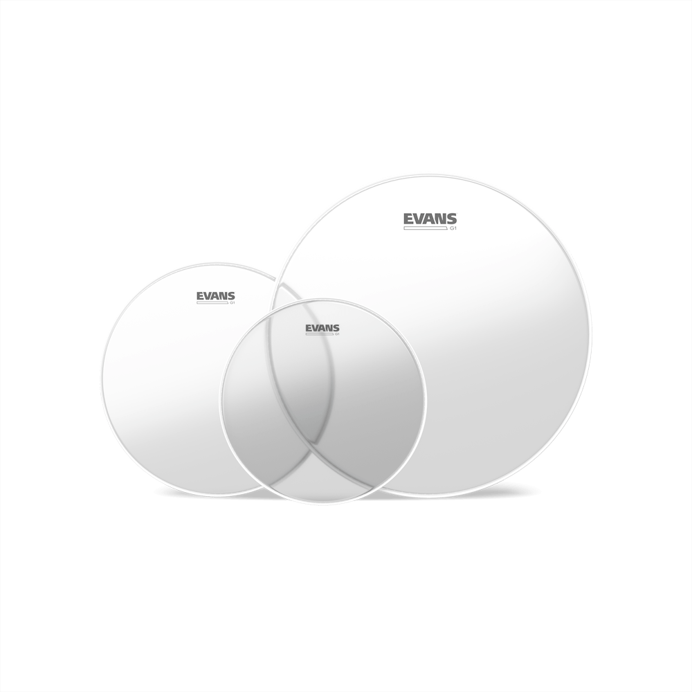 

Набор пластиков Evans G1 Clear Standard Tom Pack (12", 13", 16")