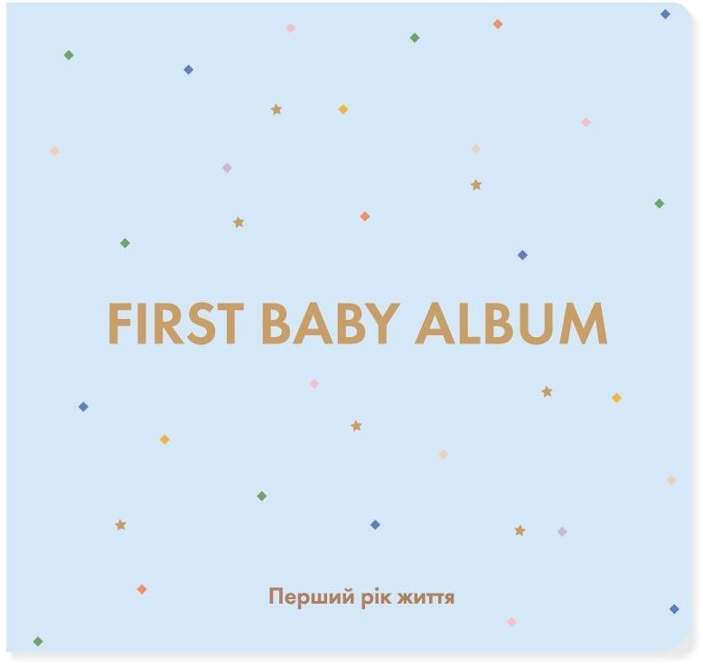 

Фотоальбом Orner First Baby Album голубой