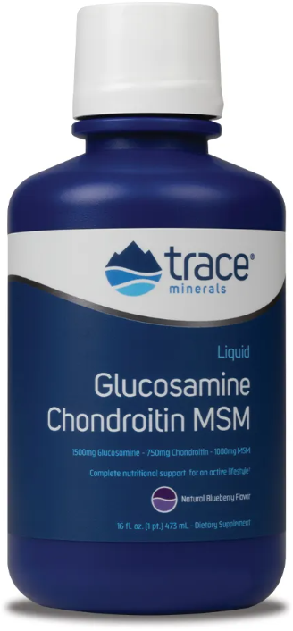 Акція на Trace Minerals Liquid Glucosamine Chondroitin Msm Жидкий Глюкозамин Хондроитин и МСМ 473 мл від Stylus