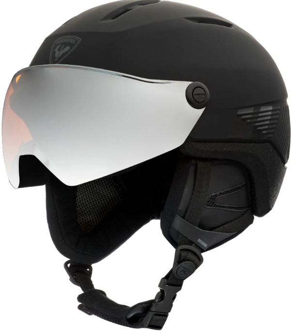 Акція на Шлем Rossignol (RKKH202) Fit Visor Impacts 2024 Black L/XL (3607683793648) від Stylus