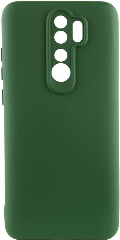 

Lakshmi Case Silicone Cover Full Camera Dark green for Xiaomi Redmi 9