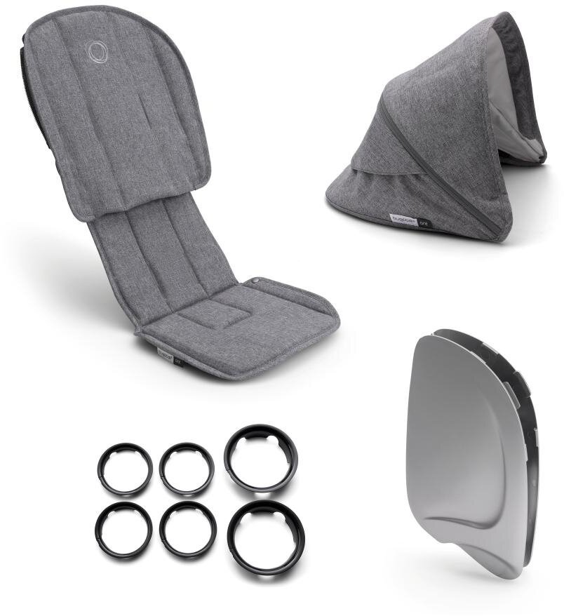 

Комплект Style Set для коляски Bugaboo Ant Grey Melange/Grey серый (910210GM01)