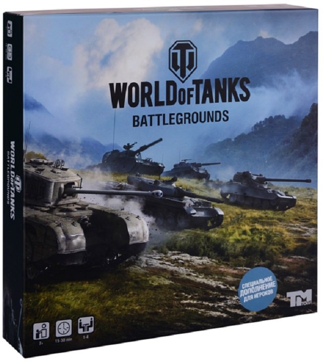 

Настольная игра Tm Toys World of Tanks Battlegrounds