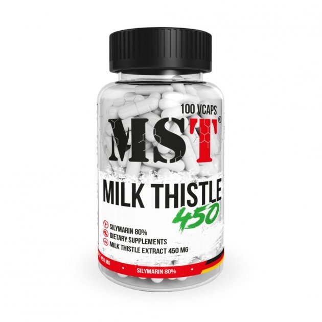 

Mst Milk Thistle Экстракт расторопши 100 вегакапсул