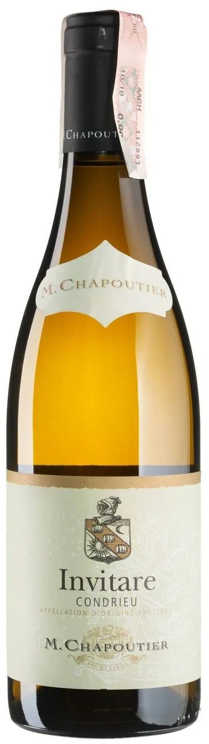 

Вино M. Chapoutier Condrieu Invitare Blanc біле сухе 0.75 л (BWR5536)