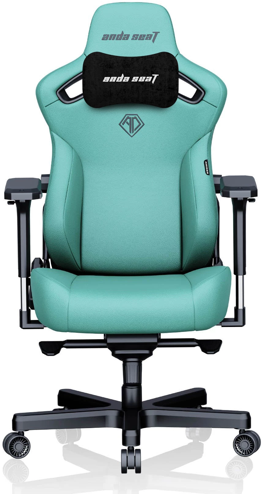 Акція на Кресло игровое Anda Seat Kaiser 3 Size L Green (AD12YDC-L-01-E-PV/C від Stylus