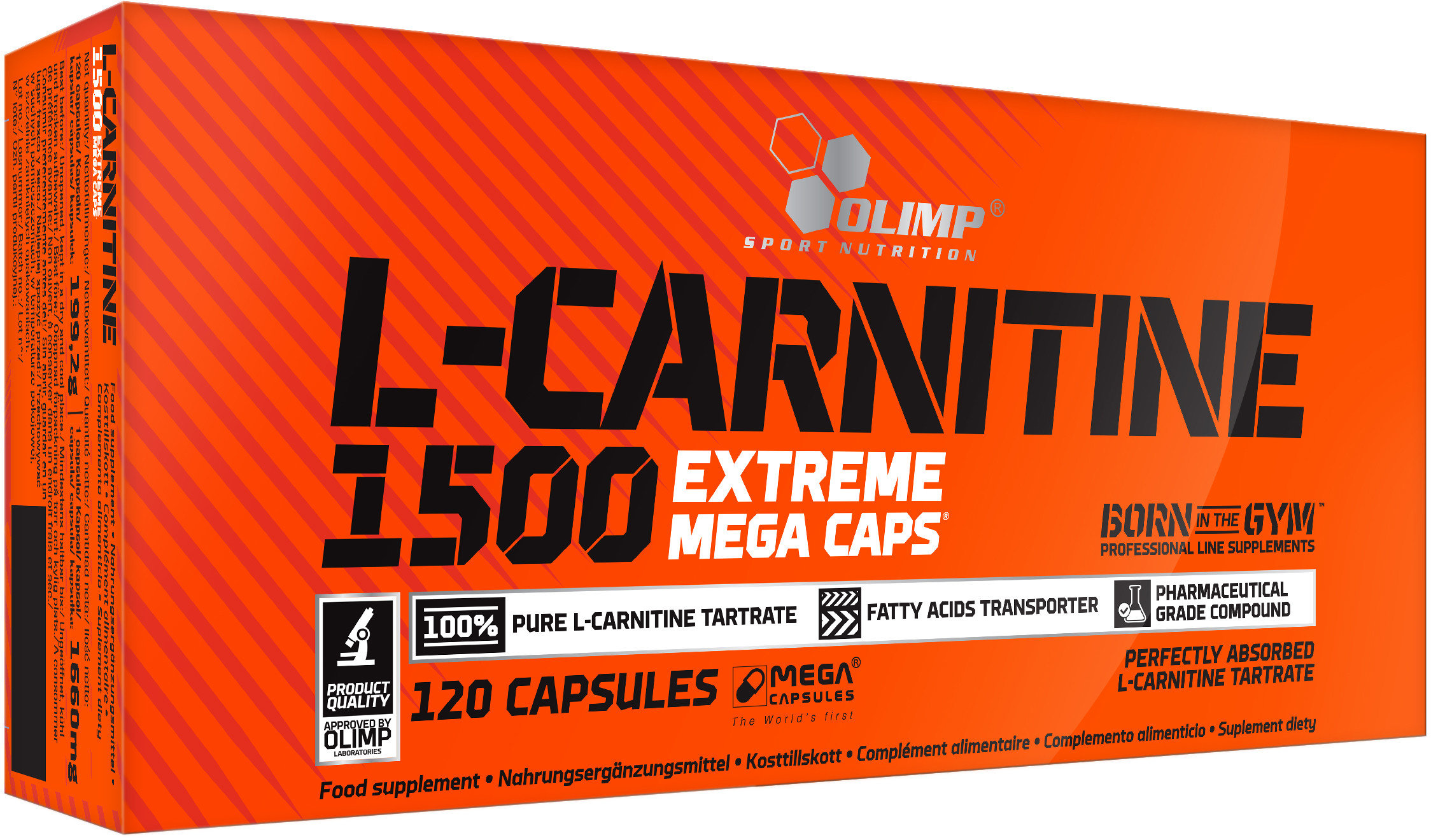 

Olimp L-Carnitine 1500 Extreme Mega Caps 120 caps