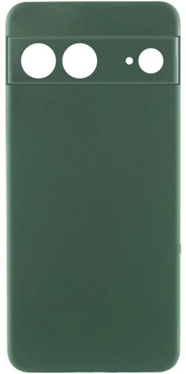 

Lakshmi Case Silicone Cover Full Camera Dark Green для Google Pixel 7