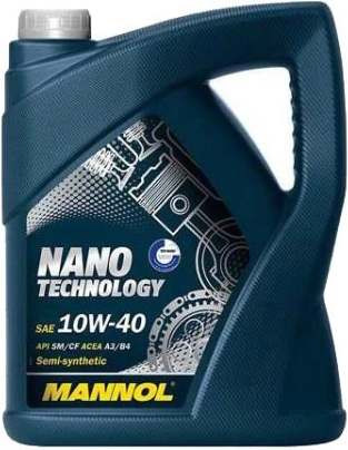 Акція на Моторное масло полусинтетическое Mannol Nano Technology 10W-40 5л (MN7503-5) від Stylus