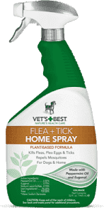 Акція на Спрей VET`S Best Natural Flea & Tick Home Spray универсальный от блох, клещей и москитов для собак и дома 945 мл (vb10348) від Stylus