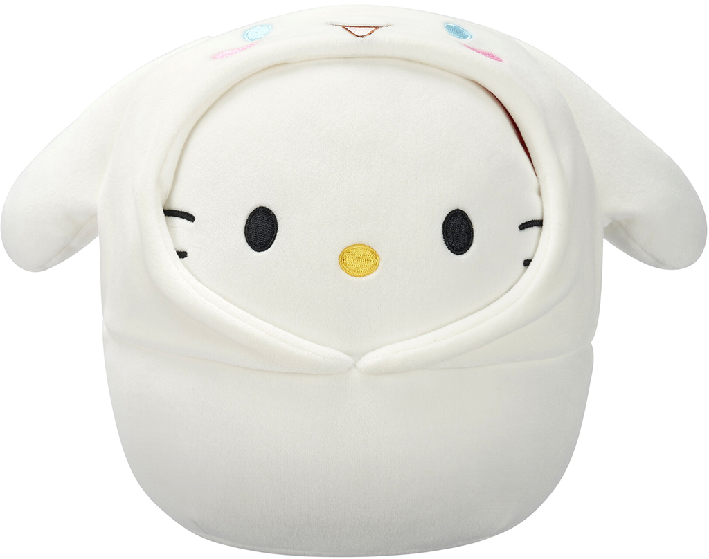 Акція на Мягкая игрушка Squishmallows Хеллоу Китти в образе Синнаморолл 20 см (SQSN00389) від Stylus