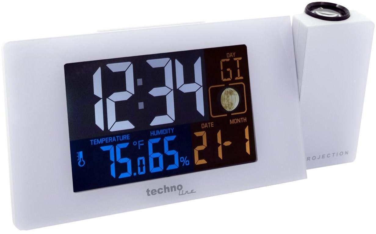 

Часы настольные Technoline WT537 White (DAS301197)