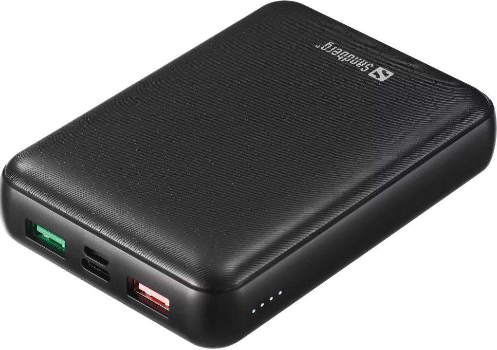 Акція на Sandberg Power Bank 15000mAh Ups Mode Pd 45W Black (420-66) від Stylus