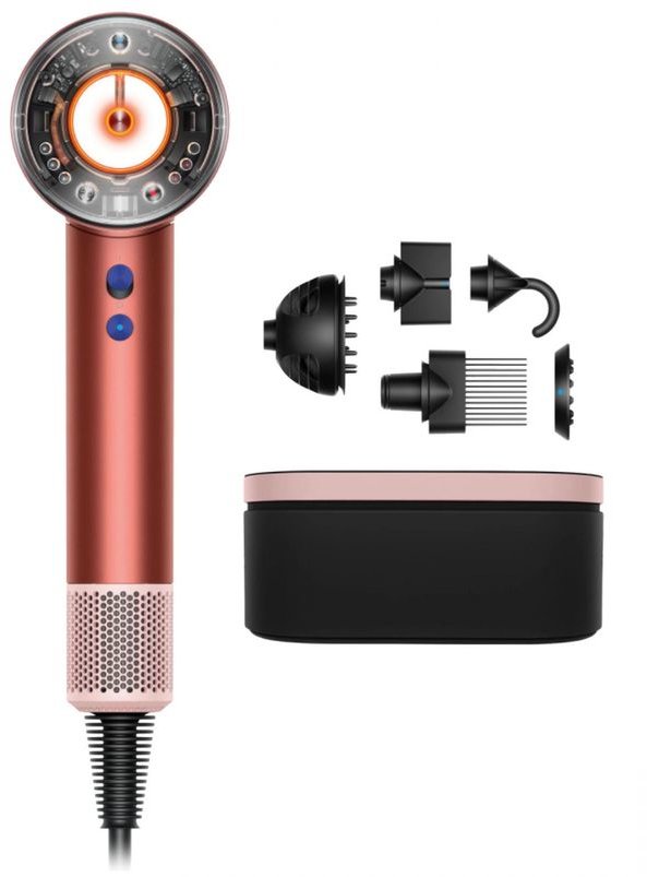 Акція на Dyson HD16 Supersonic Nural Strawberry Bronze/Blush Pink + Presentation case (561681-01) (Hong Kong) від Stylus