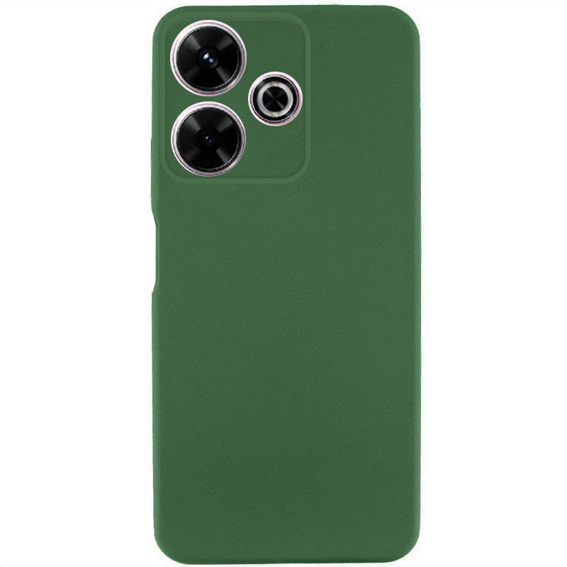 

Tpu Case Getman Liquid Silk Full Camera Dark Green для Xiaomi Redmi 13 4G / Poco M6 4G