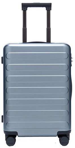 Акція на Чемодан RunMi 90 suitcase Business Travel Lake Light Blue 24" від Stylus