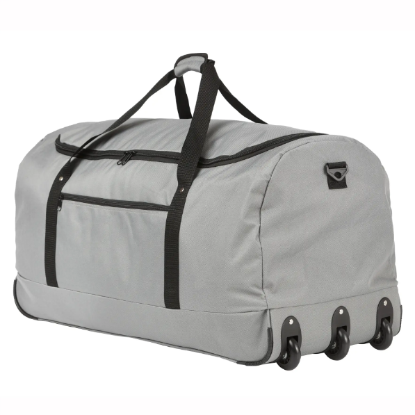 Акція на Сумка дорожная на колесах TravelZ Wheelbag 100 Liter Grey (603092) (927292) від Stylus