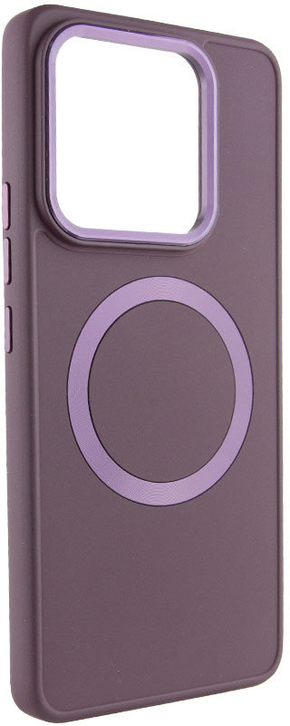 

Tpu Case Bonbon Metal Style with MagSafe Plum for Xiaomi 13 Pro