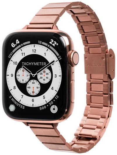 

Laut Links Petite Stainless Steel Pink (L_AWL_LP_RG) для Apple Watch 42/44/45/49mm