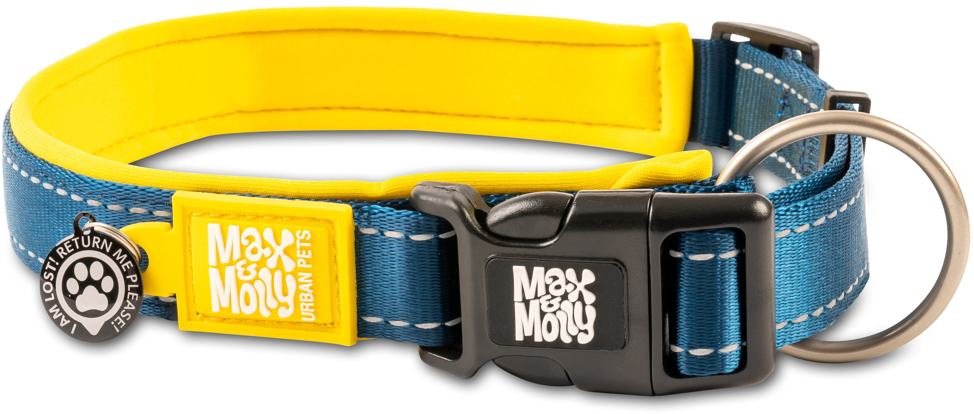 Акція на Ошейник Max & Molly Urban Pets Smart Id Collar - Matrix Yellow/S желтый (4894512017986) від Stylus