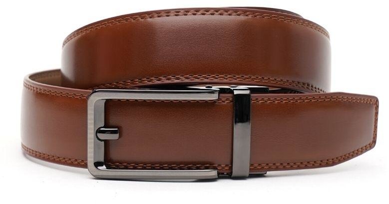 

Мужской ремень Borsa Leather коричневый (V1GKX12-brown)