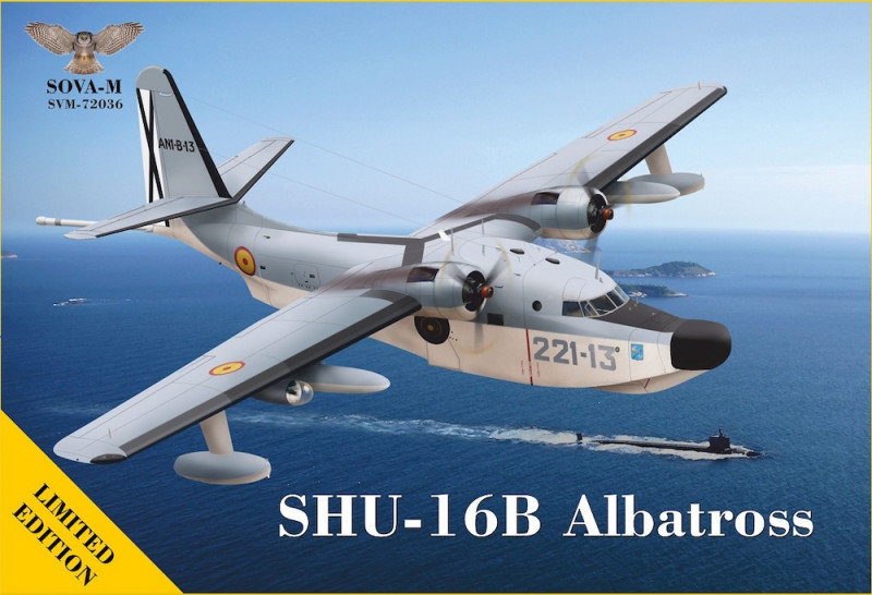

Багатоцільовий літак-амфібія Sova Model SHU-16B Albatross (Spain/Chilean A.F.)