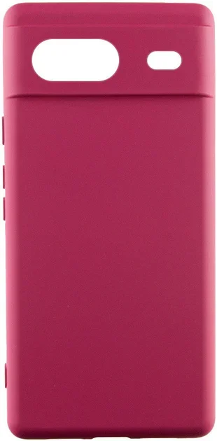 

Lakshmi Premium Case Silicone Cover Full Camera Plum for Google Pixel 8a