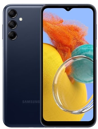 Акція на Samsung Galaxy M14 5G 4/128Gb Navy Blue M146B (UA UCRF) від Y.UA