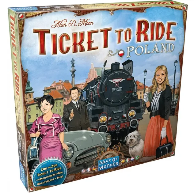 Акція на Настольная игра Ticket to Ride - Poland (Билет на поезд: Польша) (21130) від Stylus