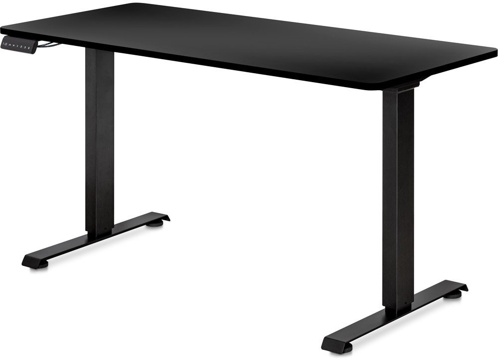 Акція на Стол Mealux PowerDesk Duo Black с электрическим регулированием высоты (EVO-242 Duo B/B) від Stylus