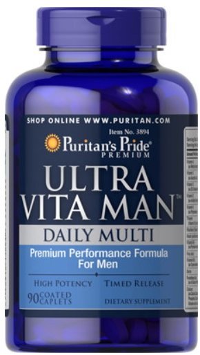 

Puritan's Pride Ultra Vita Man Time Release 90 caps