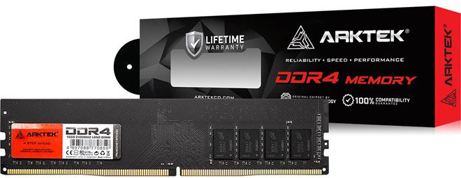 

Arktek DDR4 2400MHz 16GB (AKD4S16P2400)