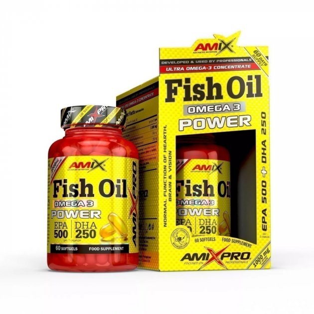 Акція на Amix Nutrition Fish Oil Omega3 Power 60 капсул від Stylus