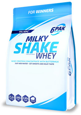 

6PAK Nutrition Milky Shake Whey 700 g /23 servings/ Chocolate