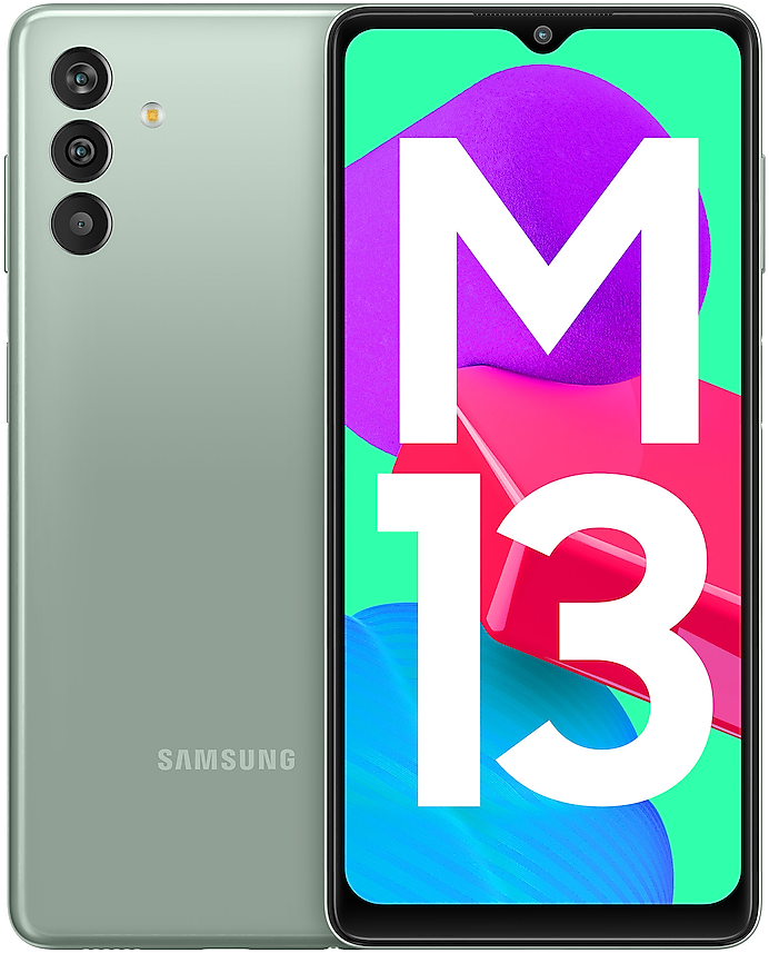 Акція на Samsung Galaxy M13 4/64Gb Aqua Green M135 від Y.UA