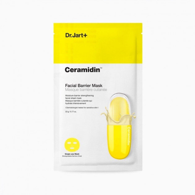 

Dr.Jart+ Ceramidin Facial Mask Увлажняющая тканевая маска с керамидами 22 g