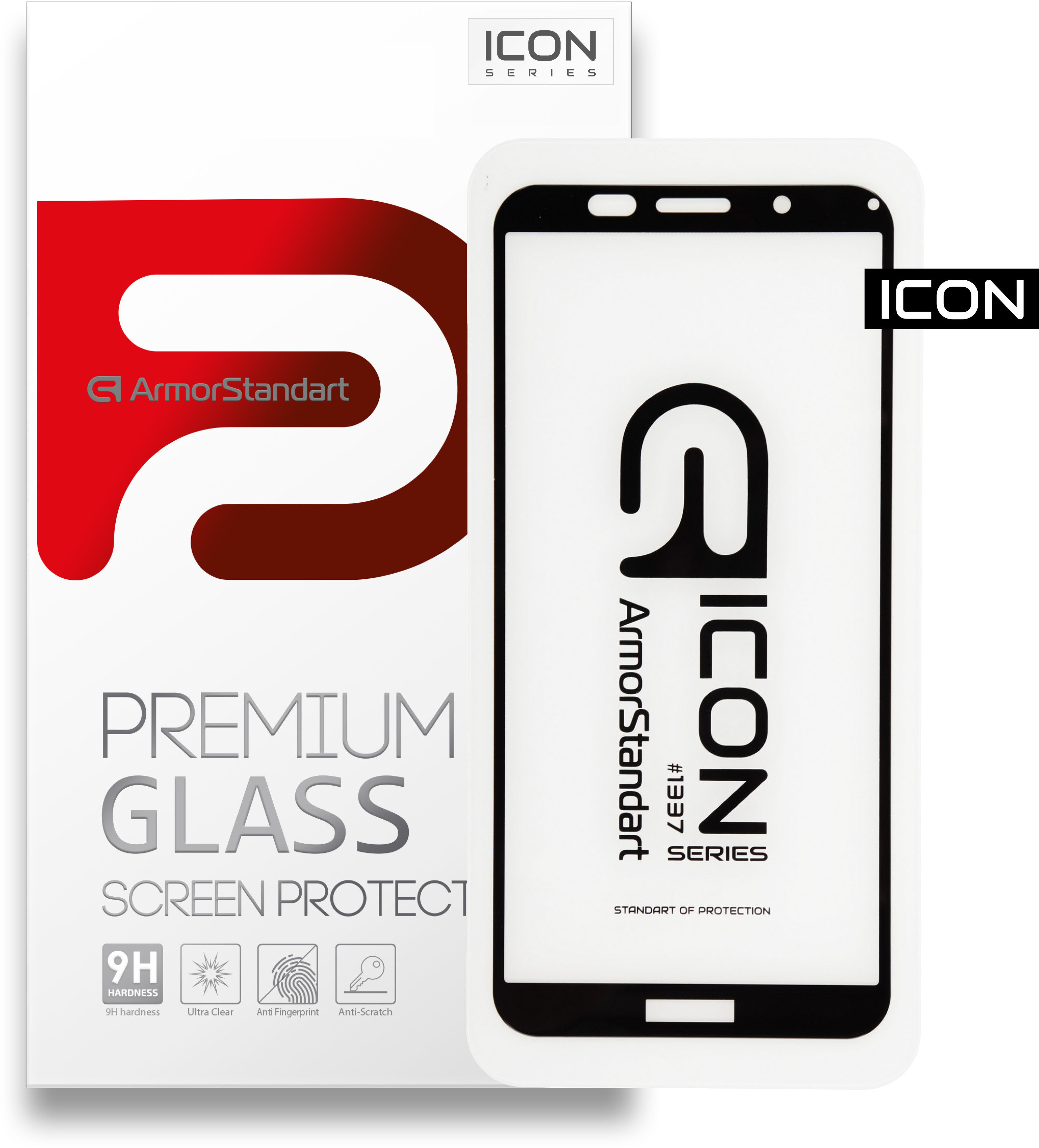 

ArmorStandart Tempered Glass Icon Black for Huawei Y5p (ARM56793-GIC-BK)