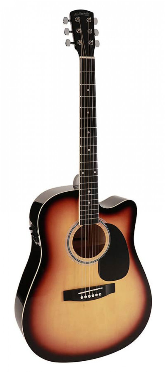 

Электро-акустическая гитара Nashville GSD-60-CE (Sunburst)