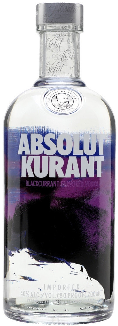 

Водка Absolut Kurаnt 0.7л 40%