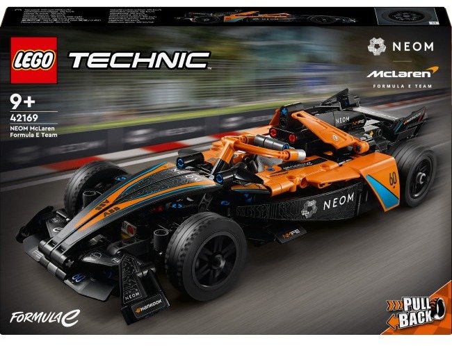 

Конструктор Lego Technic Автомобіль для гонки Neom McLaren Formula E 452 (42169)