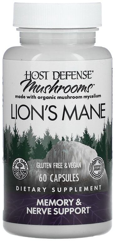 

Fungi Perfecti Lion's Mane Memory & Nerve Support 60 Caps (FPI-03162)